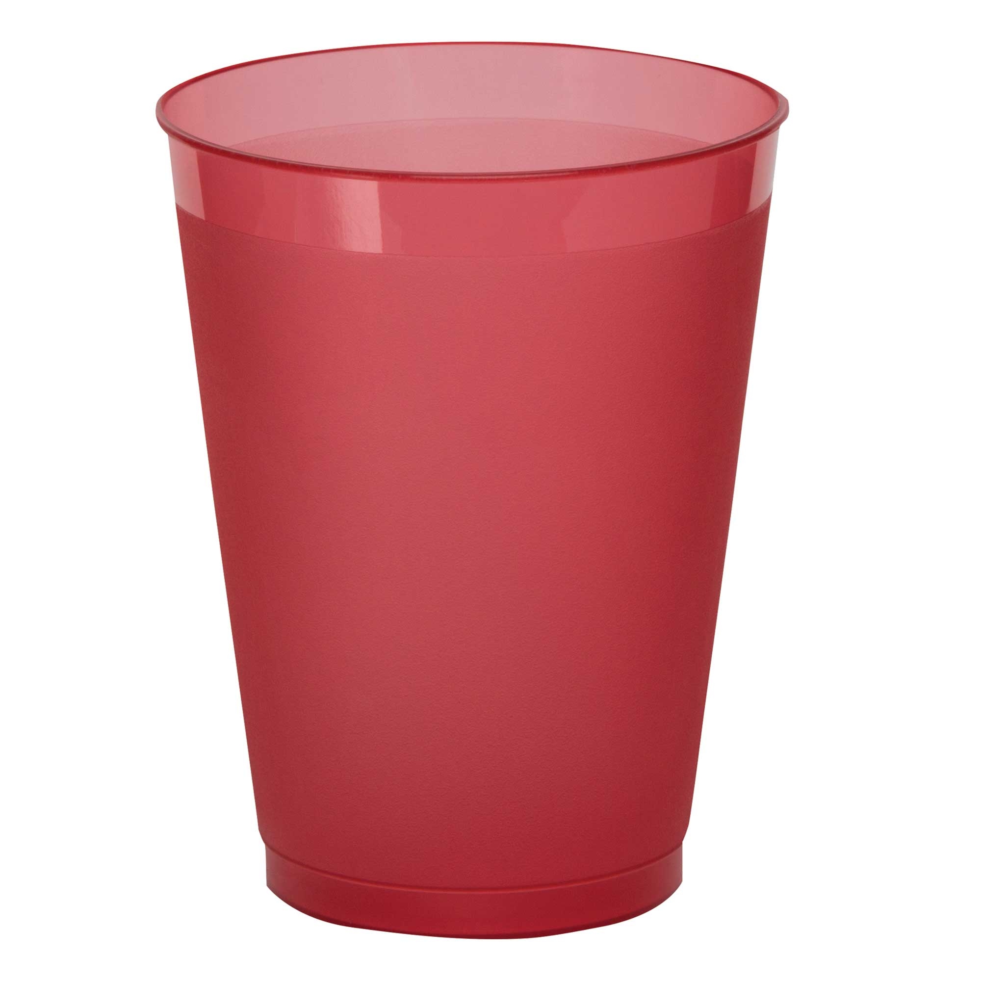 WNA Frosted Red Scarlet Tumbler, 16 Ounce -- 500 per case.