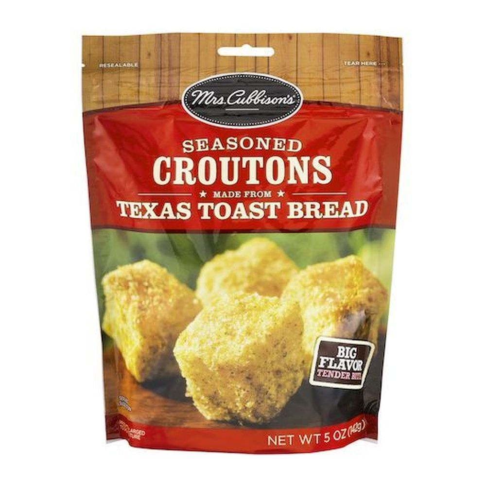 Mrs. Cubbisons Assorted Texas Toast Seasoned Crouton - Shipper, 54 count