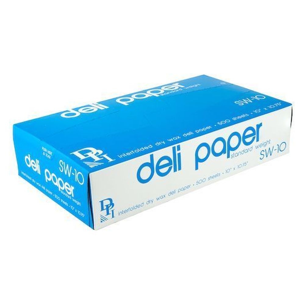Durable Packaging SW-10 Standard Weight Deli Sheet, 500 count -- 12 per case