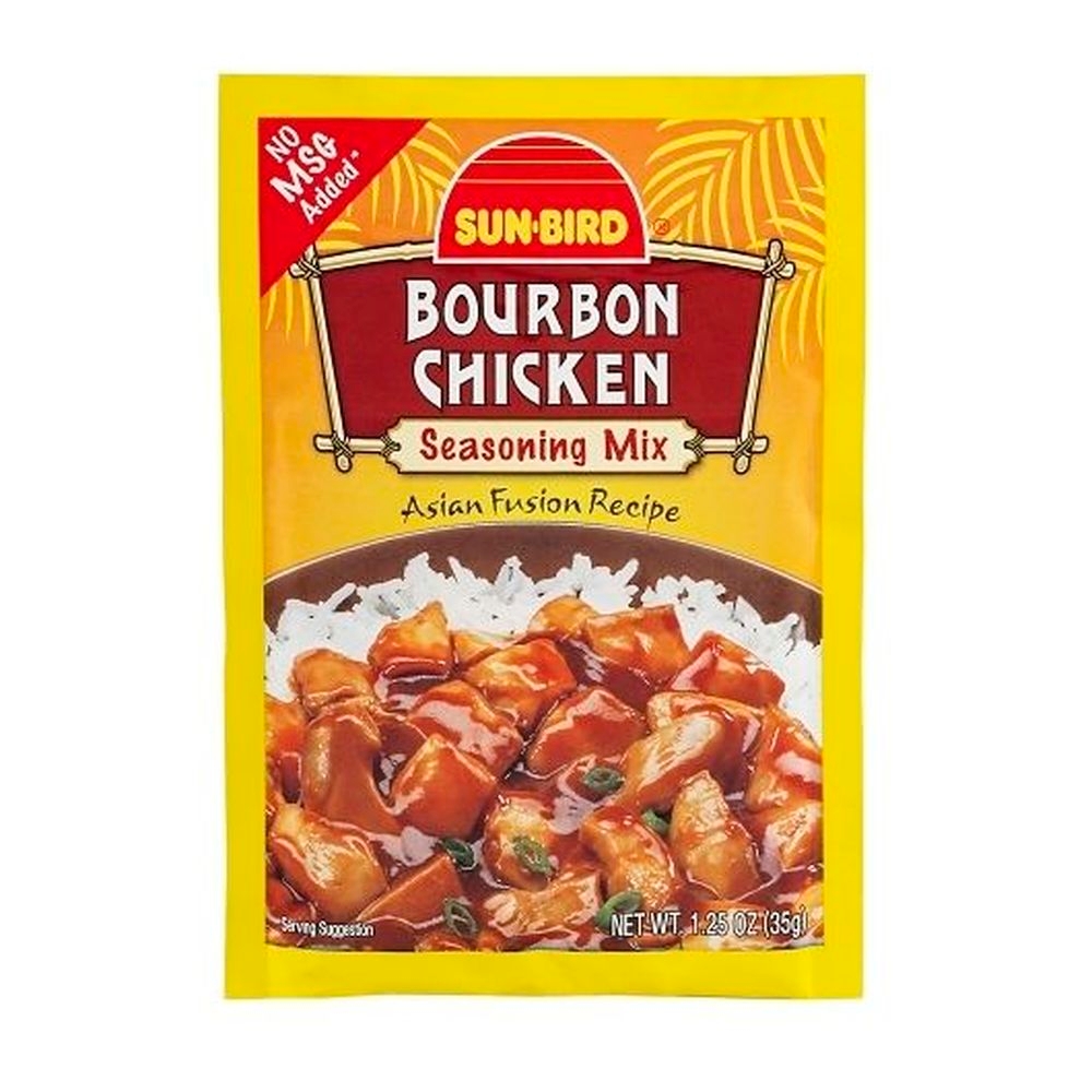 Sun-Bird Bourbon Chicken Seasoning Mix, 1.25 Ounce -- 24 per case