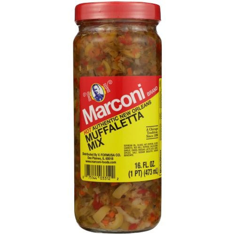Marconi Hot Muffaletta, 16 Ounce -- 12 per case