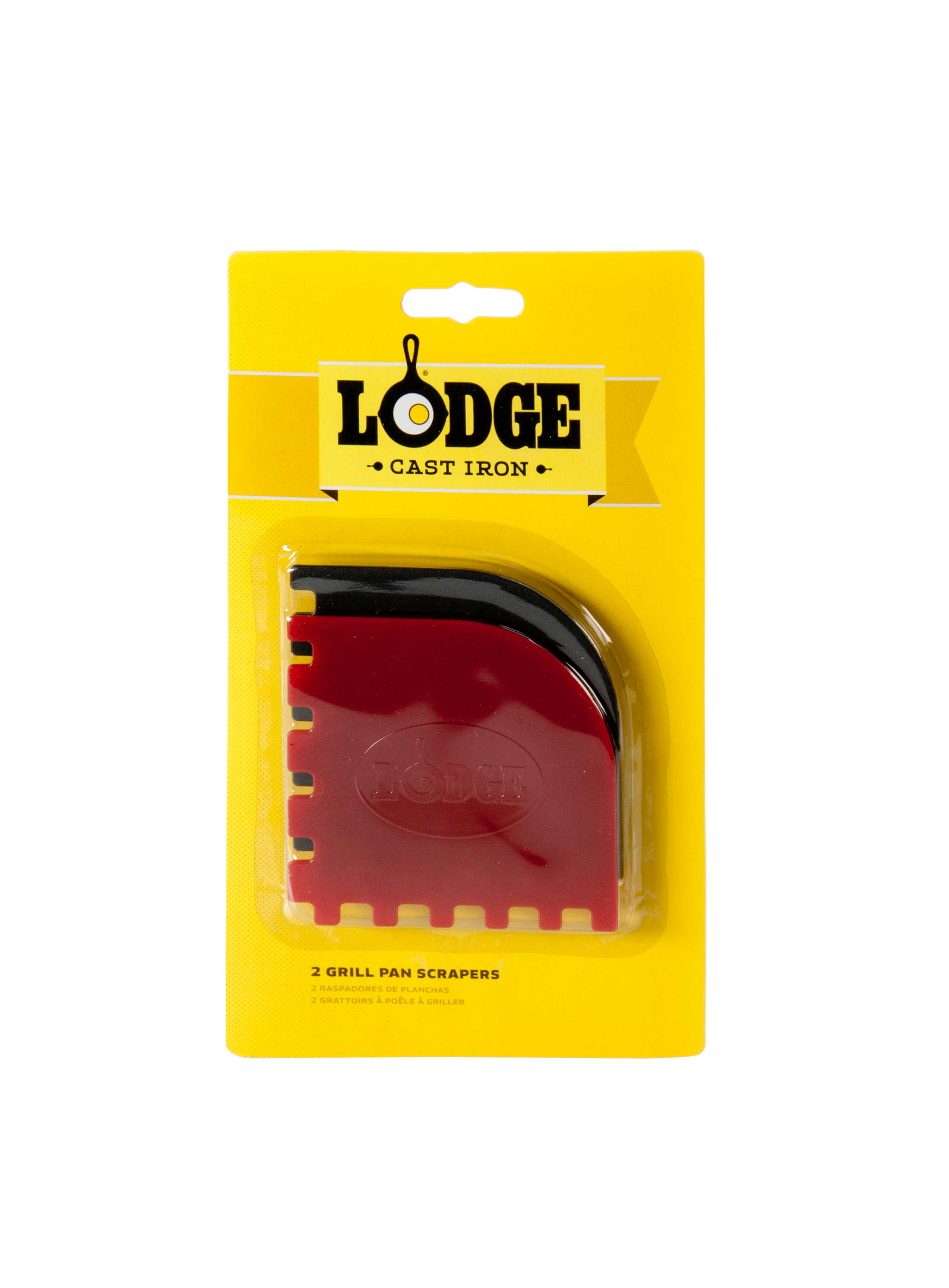 Lodge Red And Black Grill Pan Scraper Set -- 12 Set Per Case