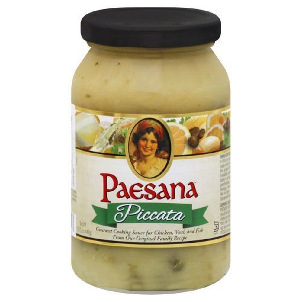 Paesana Piccata Cooking Sauce, 15.75 Ounce -- 6 per case
