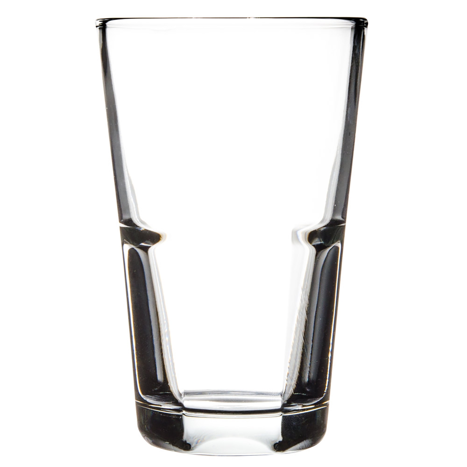 Anchor Hocking Clarisse Stackable Beverage Glass Dispenser, 14 Ounce -- 24 per case.