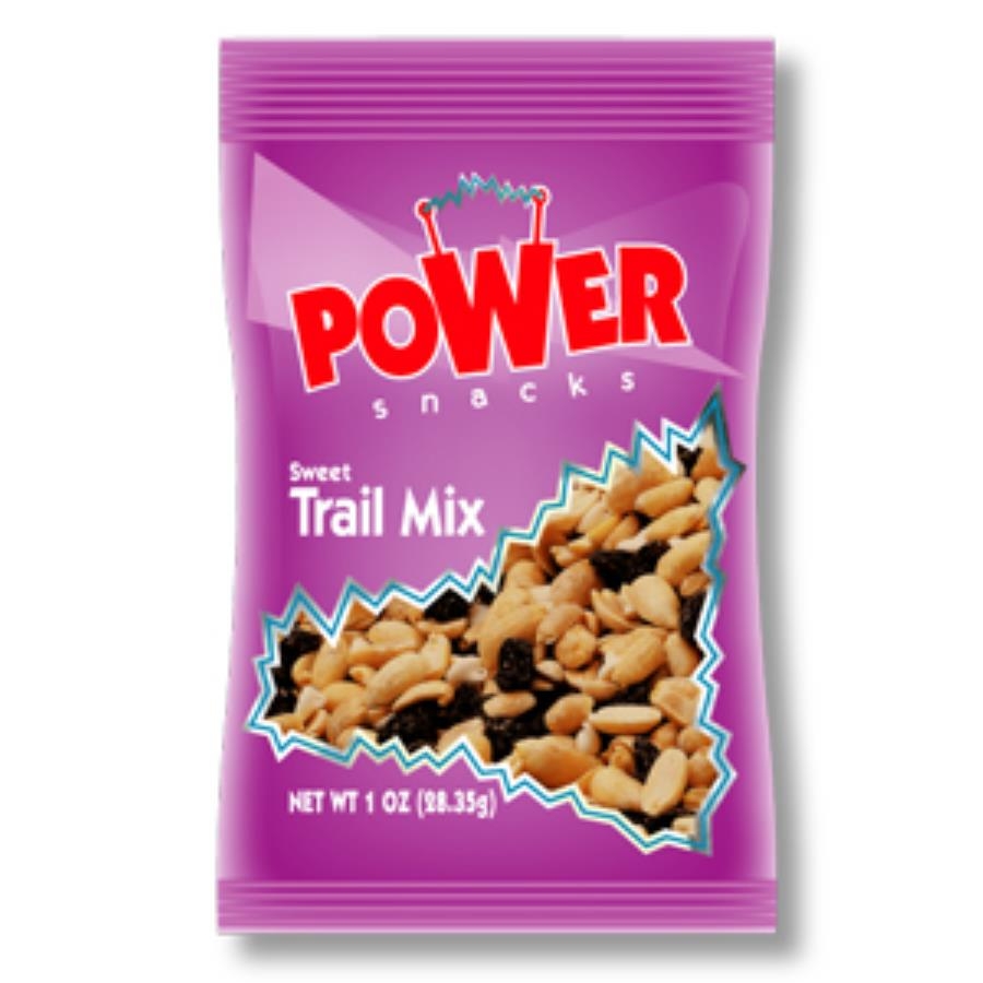 Power Snacks Sweet Trail Mix - 1 oz. bag, 150 per case