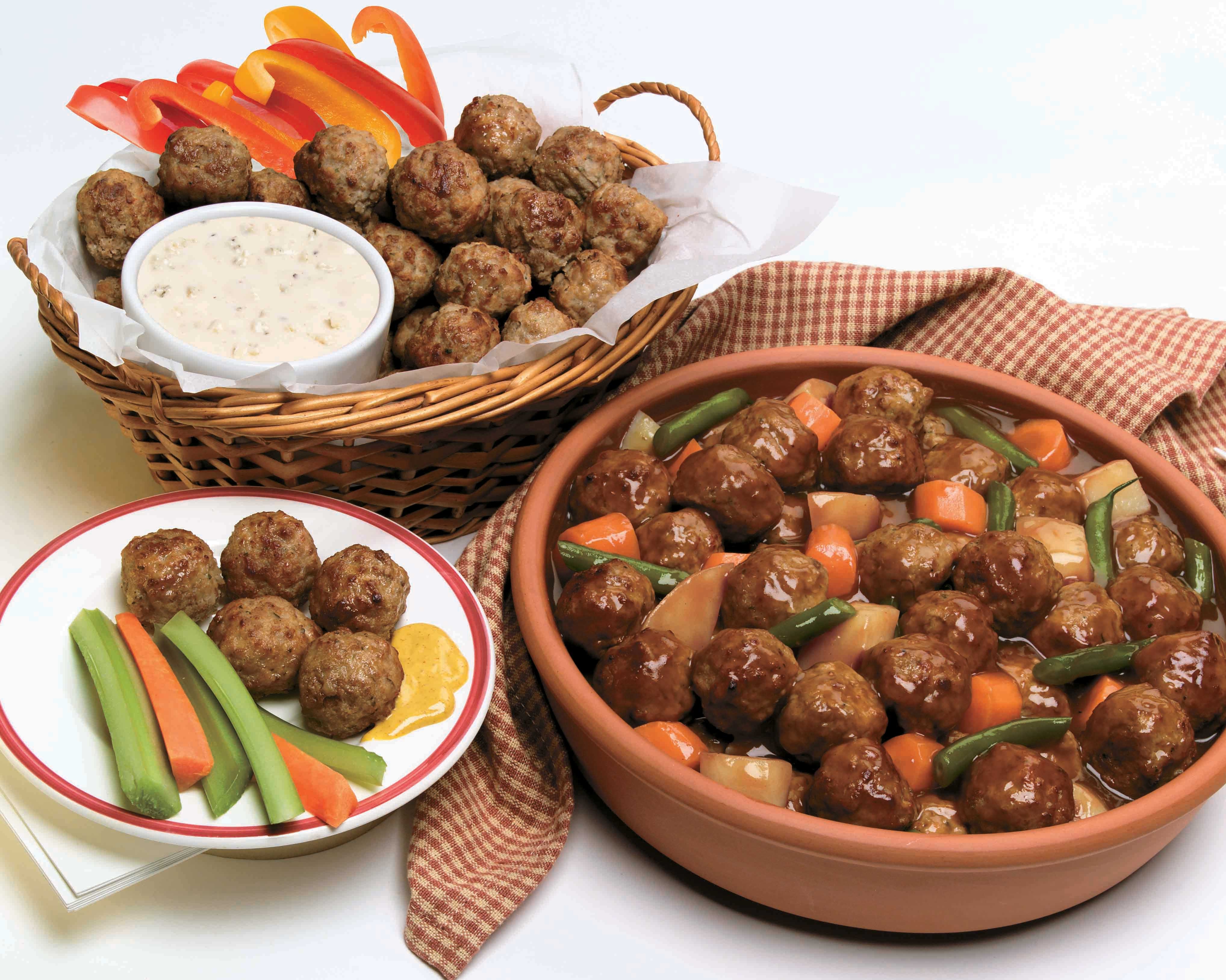 Rosina Home Style Meatball, 26 Ounce -- 8 per case.