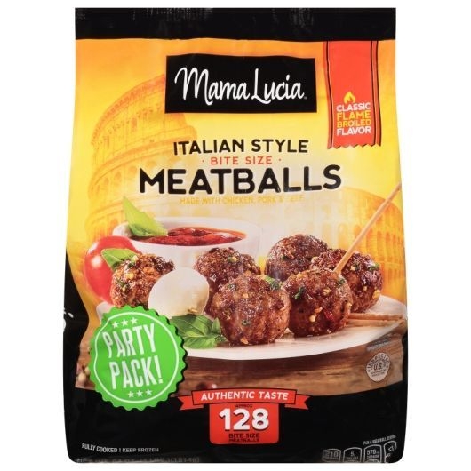 Mama Lucia Italian Style Meatballs, 64 Ounce -- 6 per case