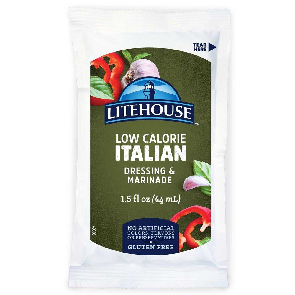 Litehouse Low Calorie Italian Dressing, 1.5 Fluid Ounce -- 60 per case