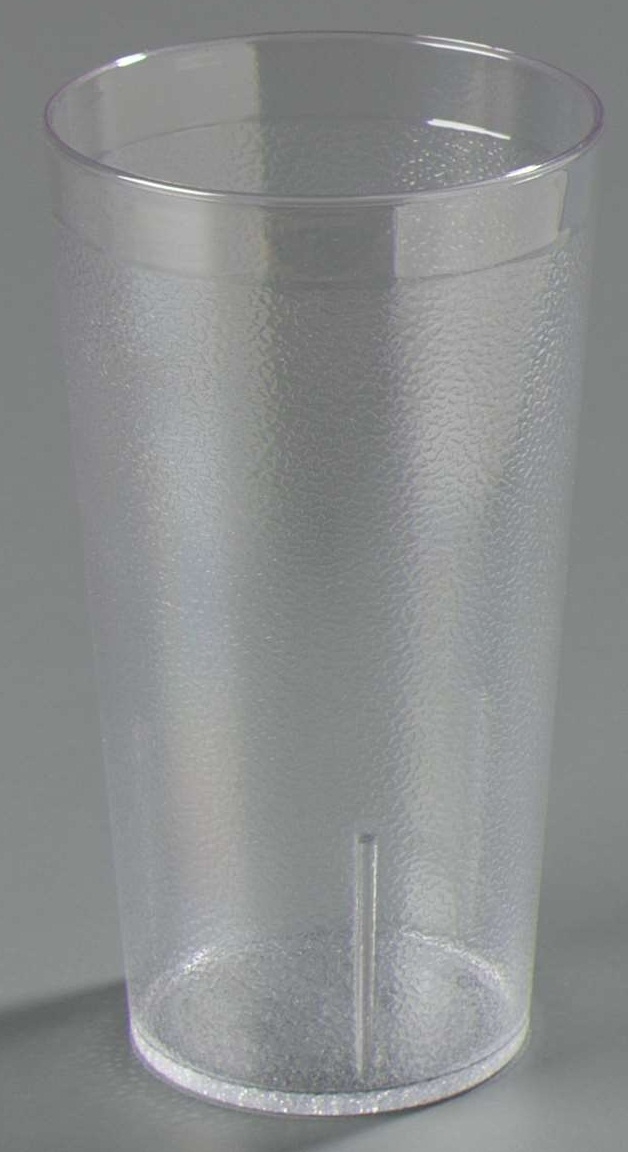 Carlisle Stackable Clear Pebble Tumbler, 16 Ounce -- 72 per case