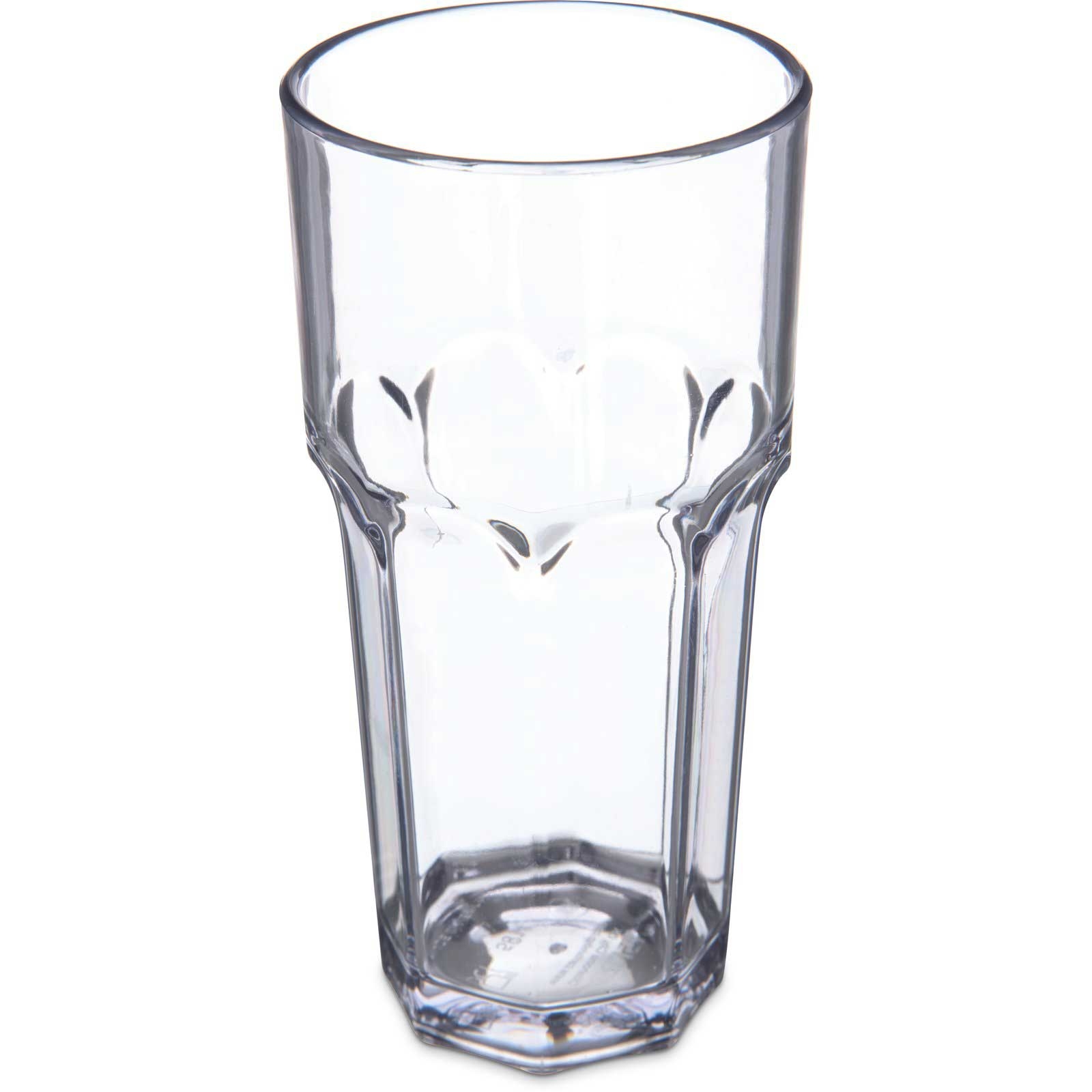 Carlisle Louis Clear SAN Plastic Tumbler, 14 Ounce -- 24 per case