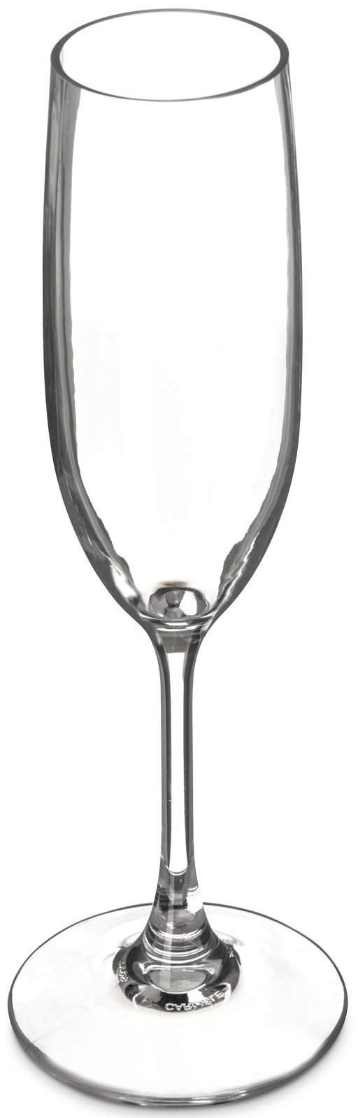 Carlisle Alibi Polycarbonate Clear Champagne Flute, 6 Ounce -- 24 per case