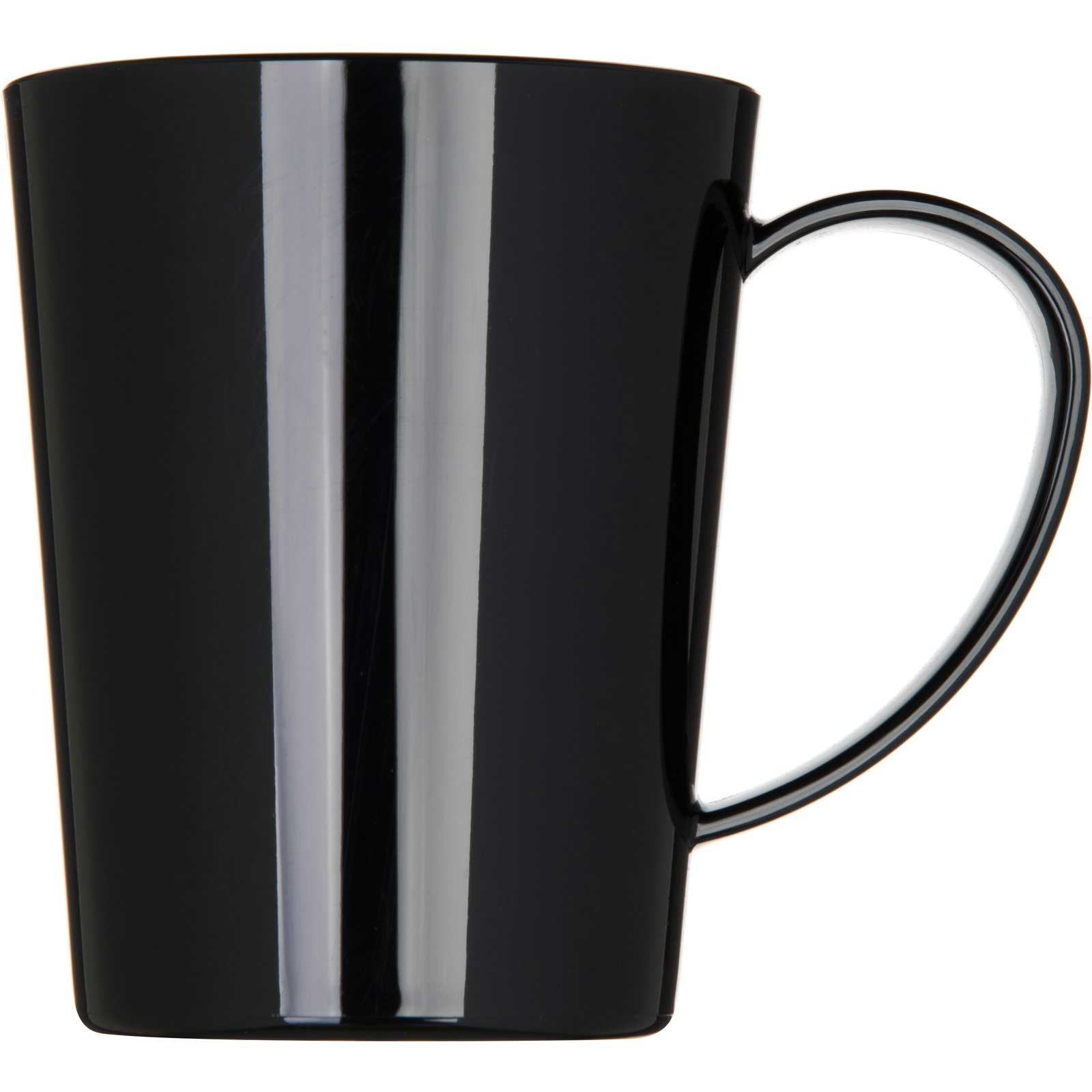 Carlisle Tritan Black Coffee Mug, 12 Ounce -- 12 per case