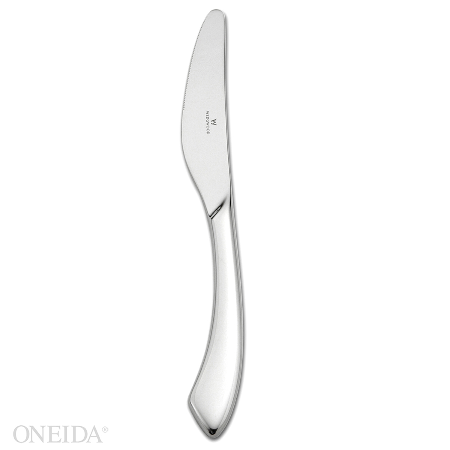 Oneida Wedgwood Table Knife, Reflections Stainless Steel Pattern -- 12 Per Case