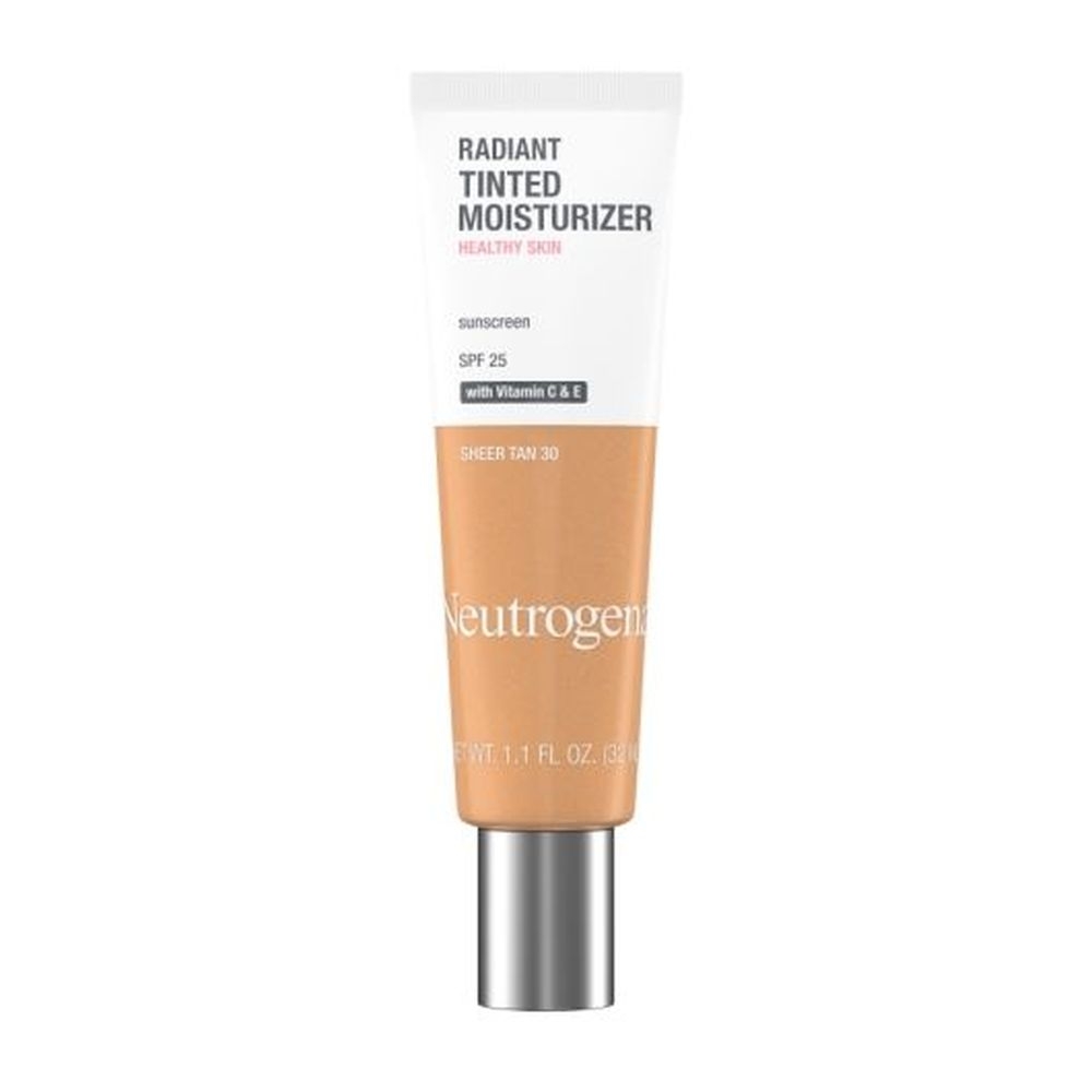 Neutrogena SPF 25 Sheer Tan Radiant Tinted Moisturizer, 1.1 Fluid Ounce -- 36 per case