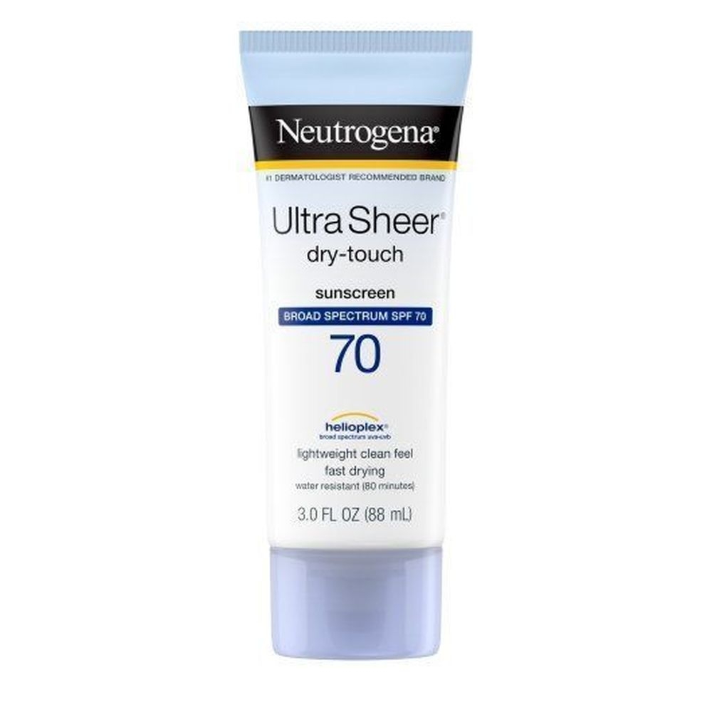 Neutrogena Ultra Sheer Dry-Touch Sunscreen Spf70 Lotion, 3 Fluid Ounce -- 4 per case