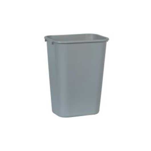 Rubbermaid Large Rectangle Wastebasket -- 12 Per Case