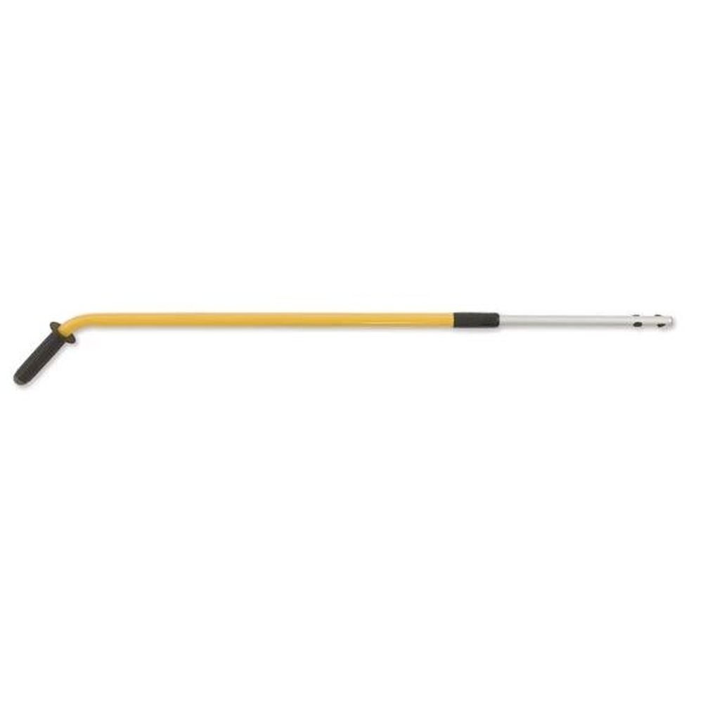 Rubbermaid HYGEN 48 to 72 inch Extension Yellow Quick Connect Ergo Handle Only -- 6 per case.