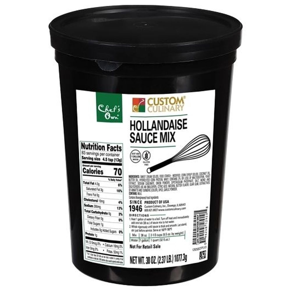 True Foundations Hollandaise Sauce Mix, 38 Ounce -- 4 per case