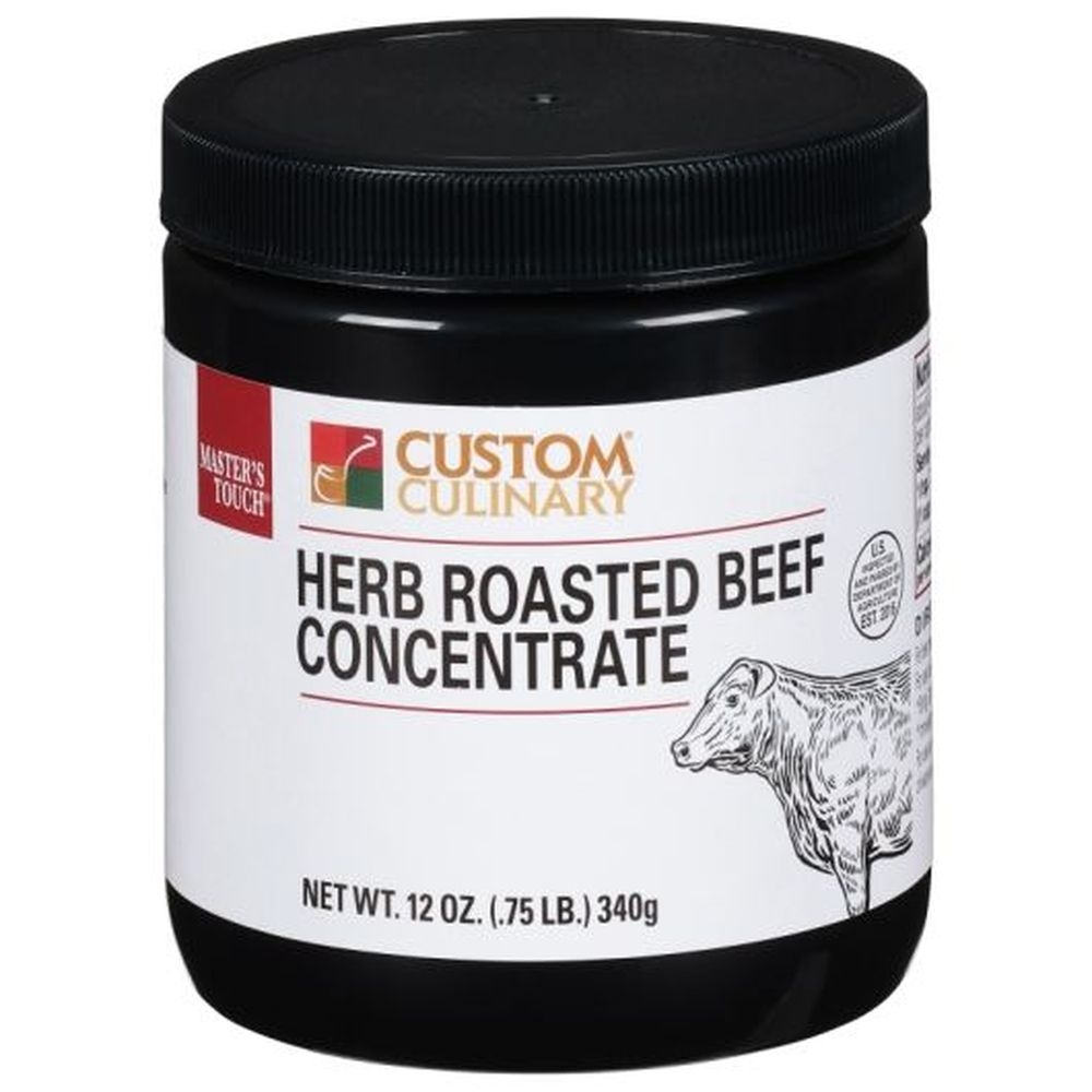 Masters Touch Herb Roasted Beef Au Jus Concentrate, 12 Ounce -- 6 per case