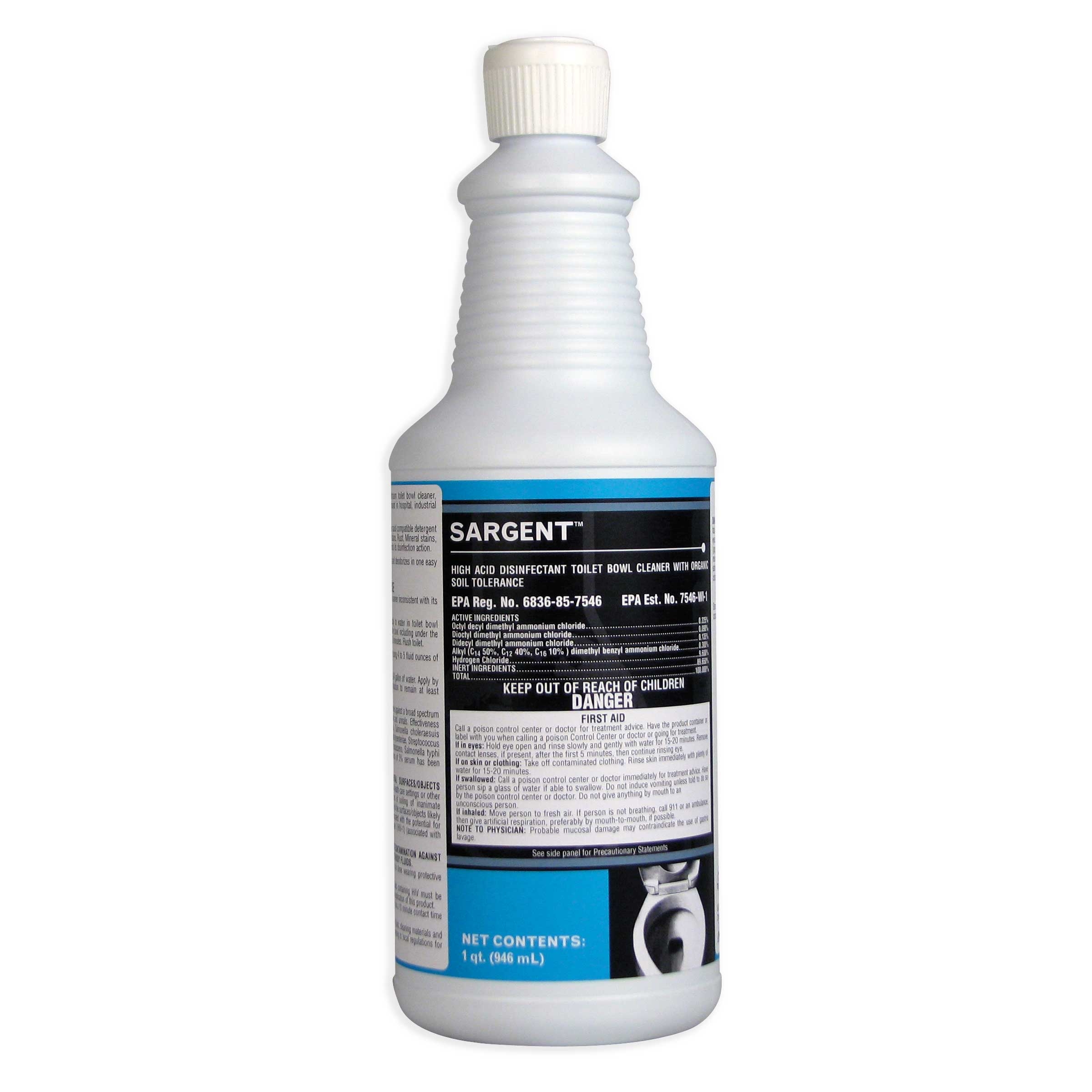 US Chemical Misco Sergeant Bowl Cleaner, 1 Quart -- 12 per case.