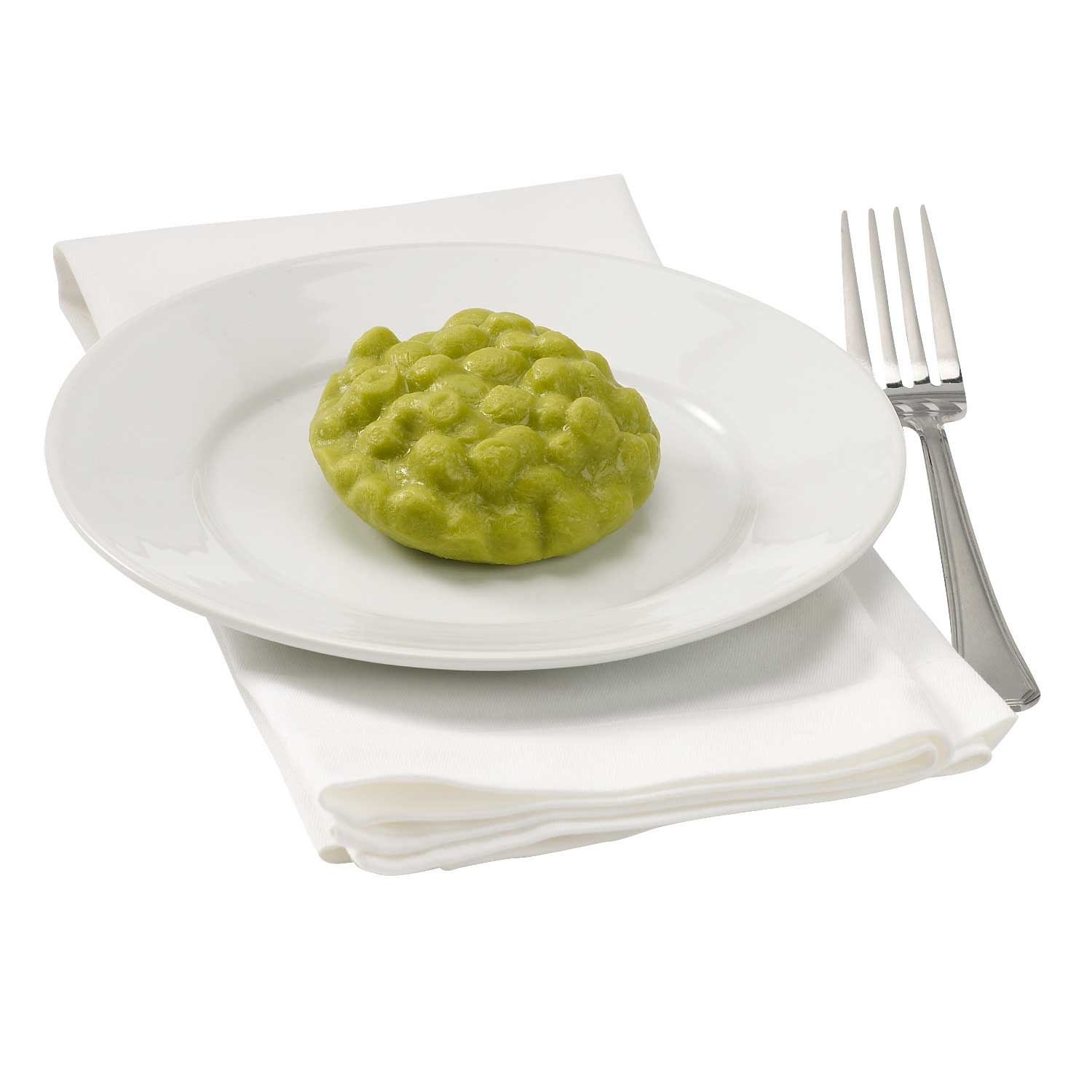Hormel Healthlabs Thick & Easy Shaped Pureed Peas -  3.2 oz. package,  24 packages per case