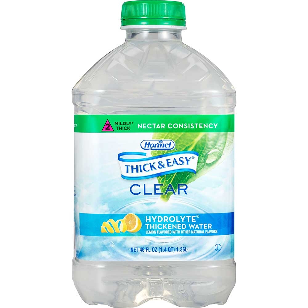 Thick and Easy Hydrolyte Drink, Nectar Consistency Plastic Jug, 46 Ounce -- 6 per case
