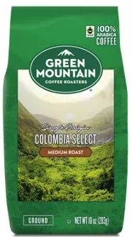Green Mountain Colombian Select Medium Roast Ground Coffee, 10 Ounce -- 6 per case