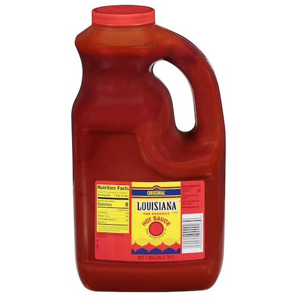 Louisiana Hot Sauce, 1 Gallon - 4 per case