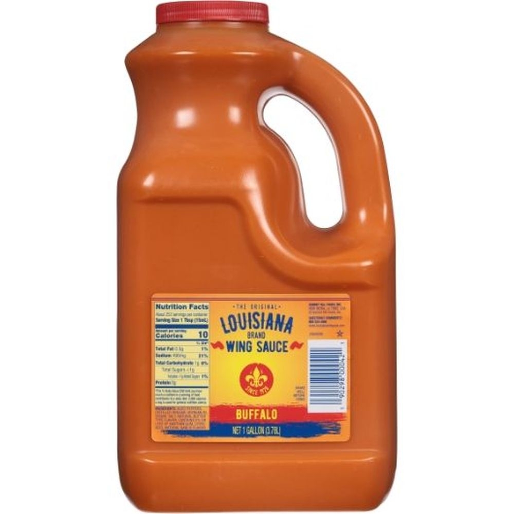 Louisiana Buffalo Wing Sauce, 1 Gallon - 4 per case