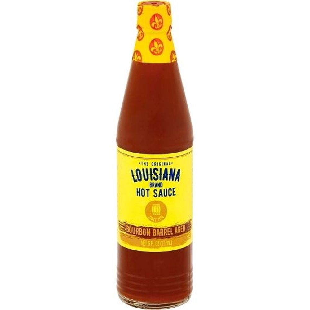 Louisiana Bourbon Barrel Aged Hot Sauce, 6 Fluid Ounce - 12 per case