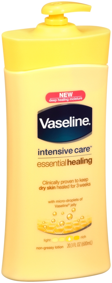 Vaseline Intensive Care Essential Healing Body Lotion, 20.3 Ounce -- 4 per case.