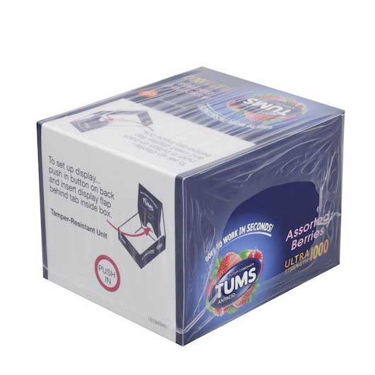 Tums Ultra Strength 1000 Assorted Berries Chewable Tablet - 12 count per pack -- 288 packs per case