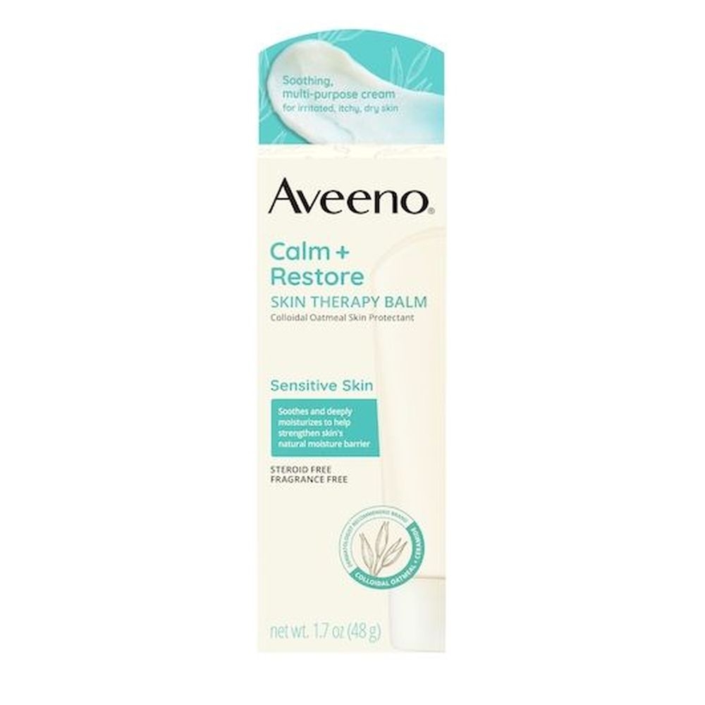 Aveeno Calm Plus Restore Skin Therapy Balm, 1.7 Ounce -- 12 per case