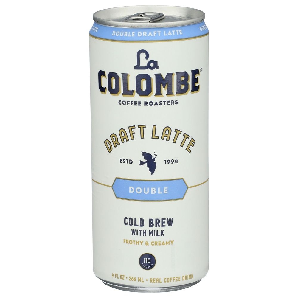 La Colombe Double Draft Latte, 9 Fluid Ounce -- 12 per case