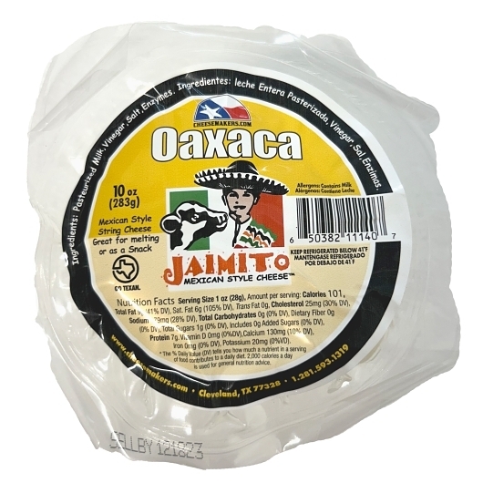 Jaimito Mexican Style Oaxaca Bolita Mexican Style Cheese, 10 Ounce -- 8 per case