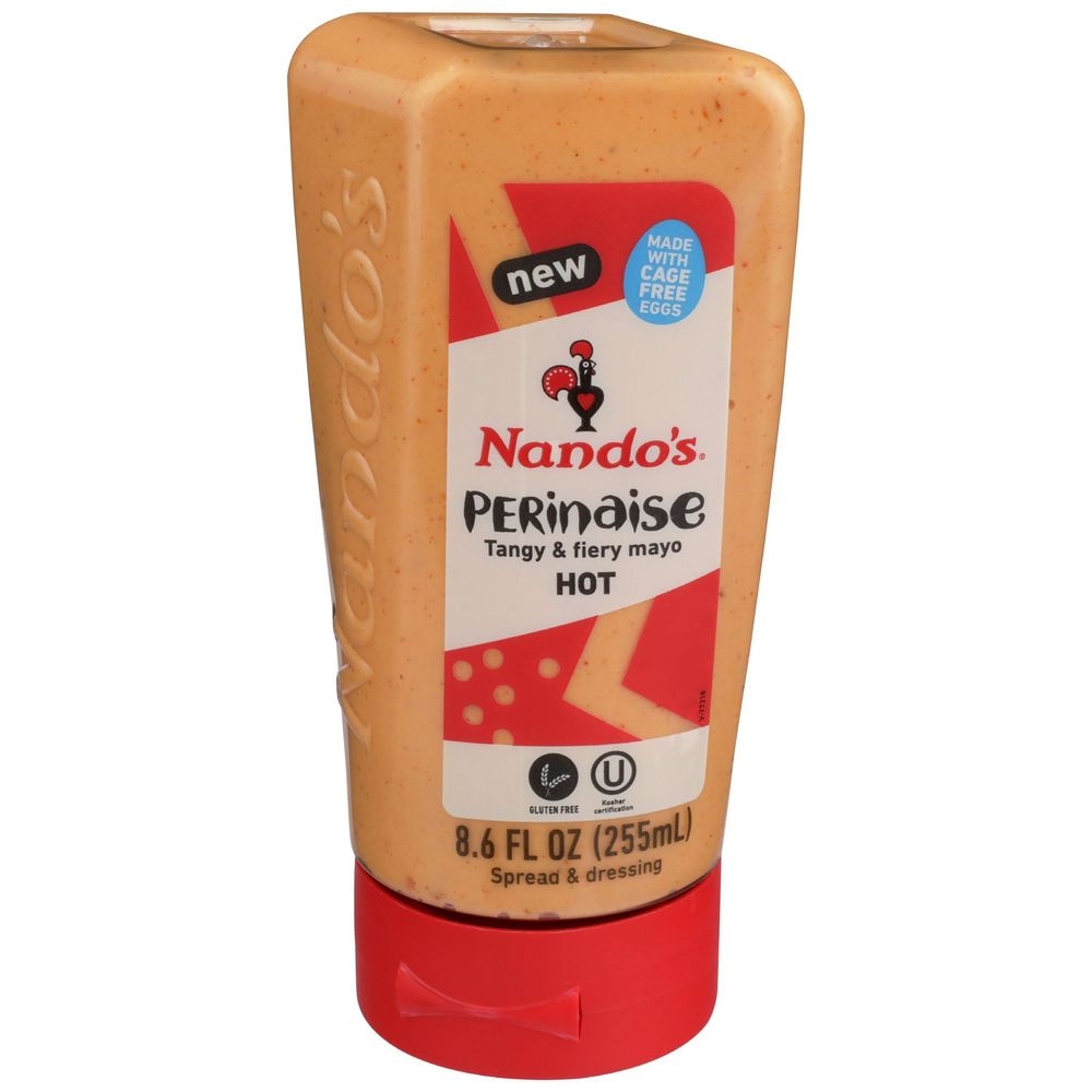 Nandos Hot Perinaise, 8.6 Ounce Squeeze -- 6 per case