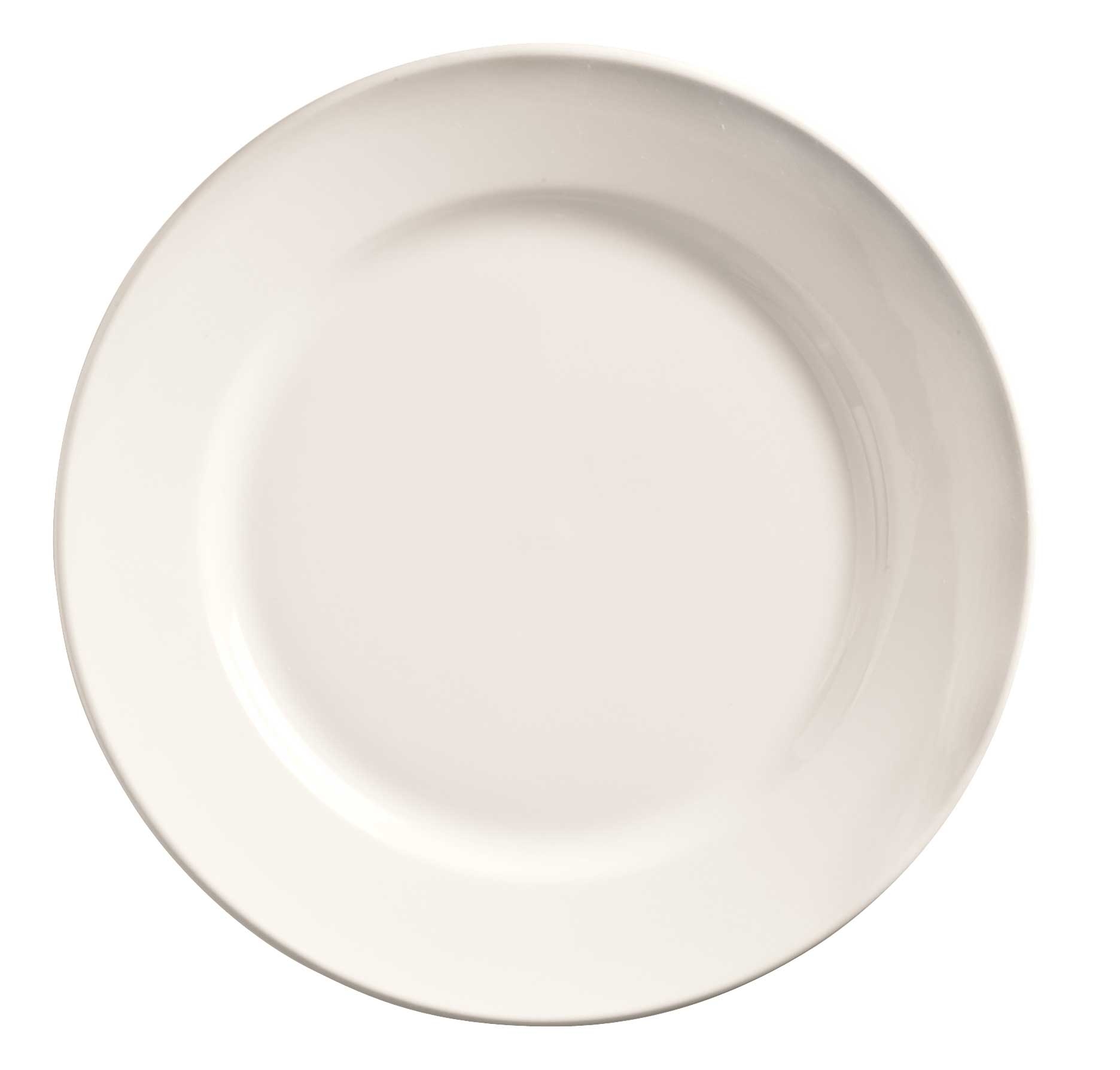 World Tableware Rolled Edge Porcelana Plate, 7 1/8 inch -- 36 per case