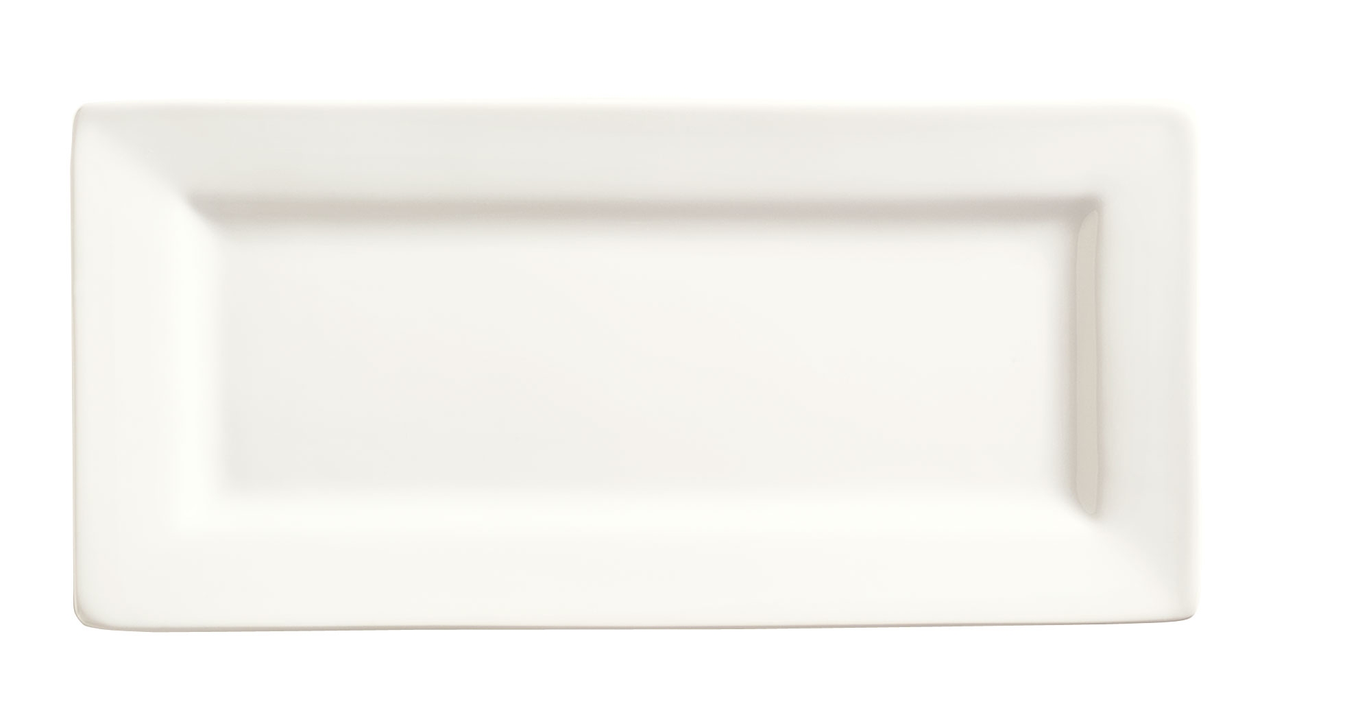 World Tableware Slate Porcelana Rectangular Plate, 11 x 5 inch -- 12 per case