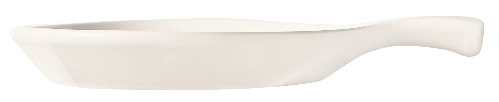 World Tableware Bedrock Ovenware Bright White Handled Skillet, 12 Ounce -- 12 per case.