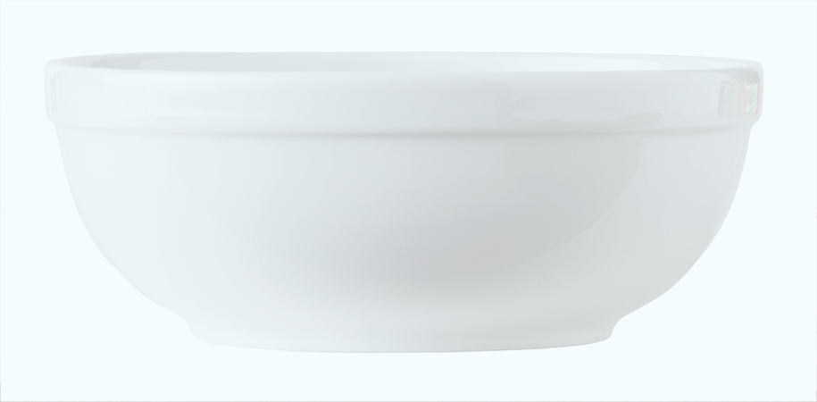 World Tableware Inc Empire Alpine White Oatmeal Bowl, 19 1/2 Ounce -- 36 per case.