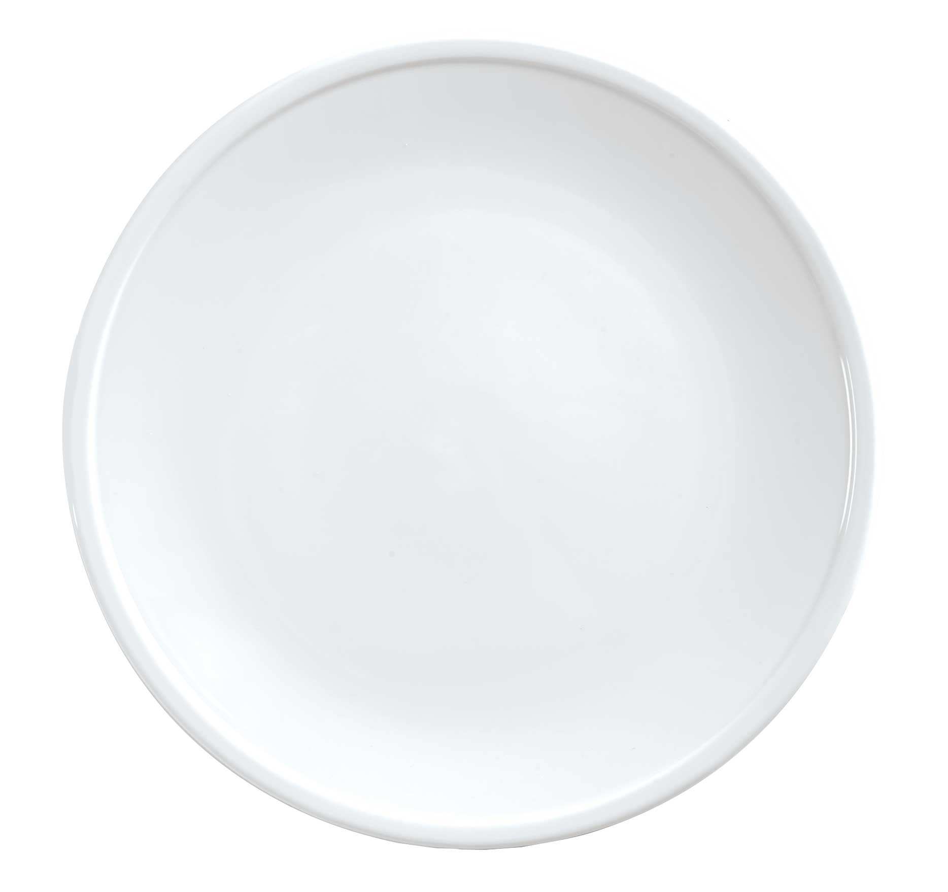 World Tableware Empire Alpine White 9 inch Coupe Plate -- 12 per case.