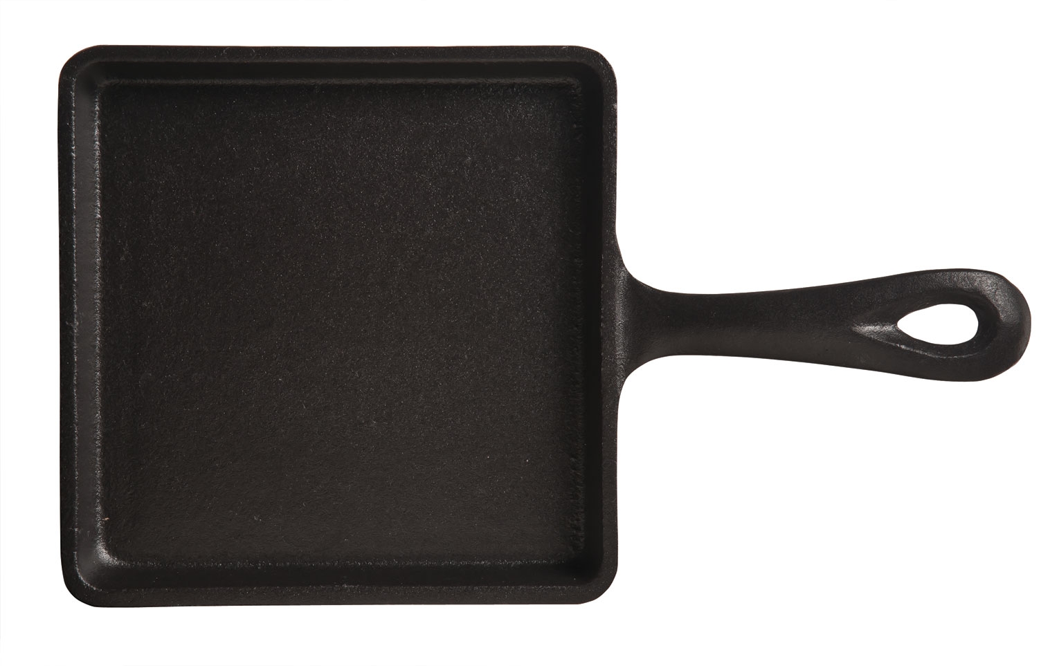 World Tableware Square Cast Iron Skillet with Handle, 5.5 inch -- 12 per case.