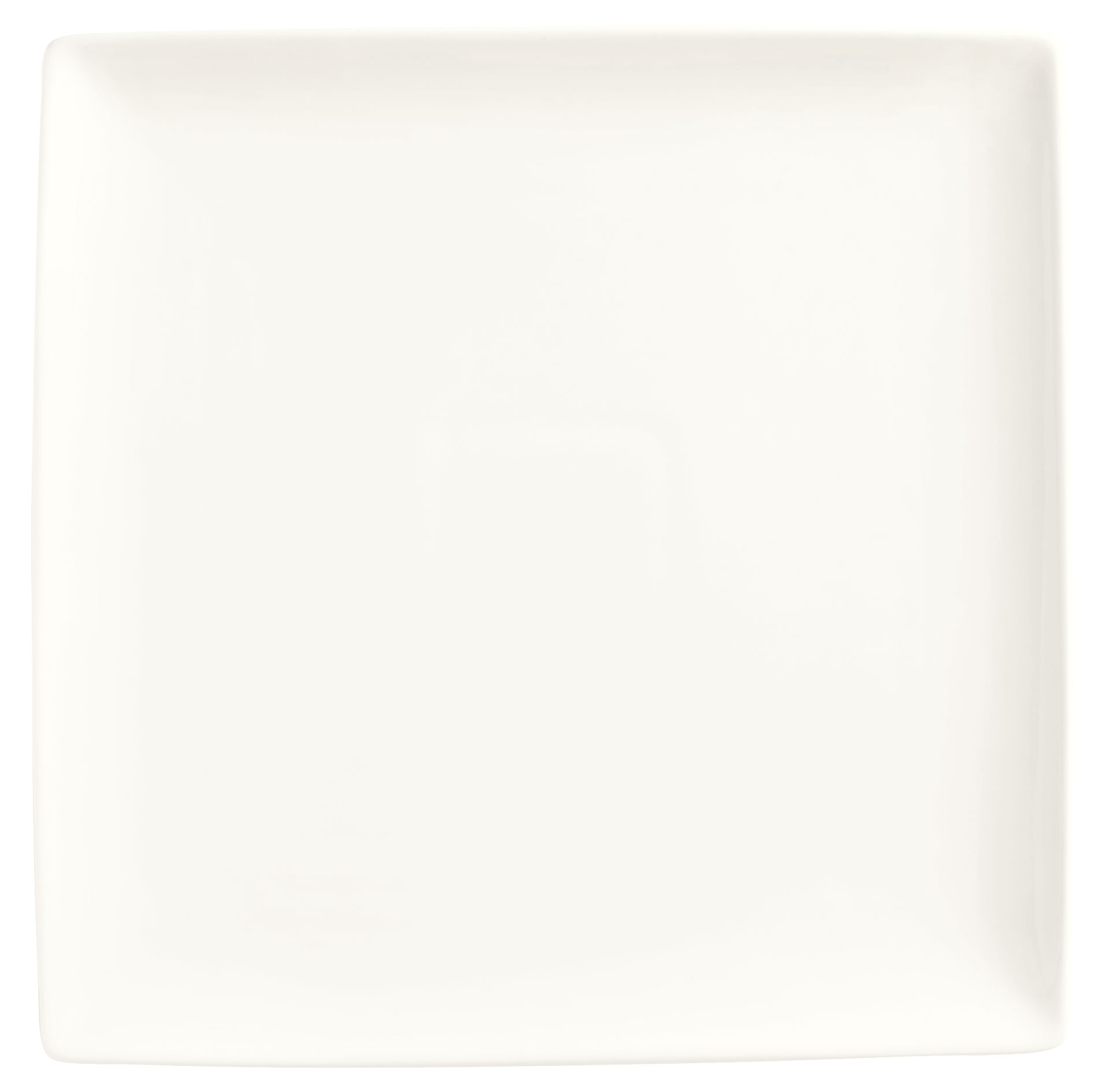 World Tableware Inc Square Slate Coupe Ultra Bright White Plate, 12 inch -- 6 per case.