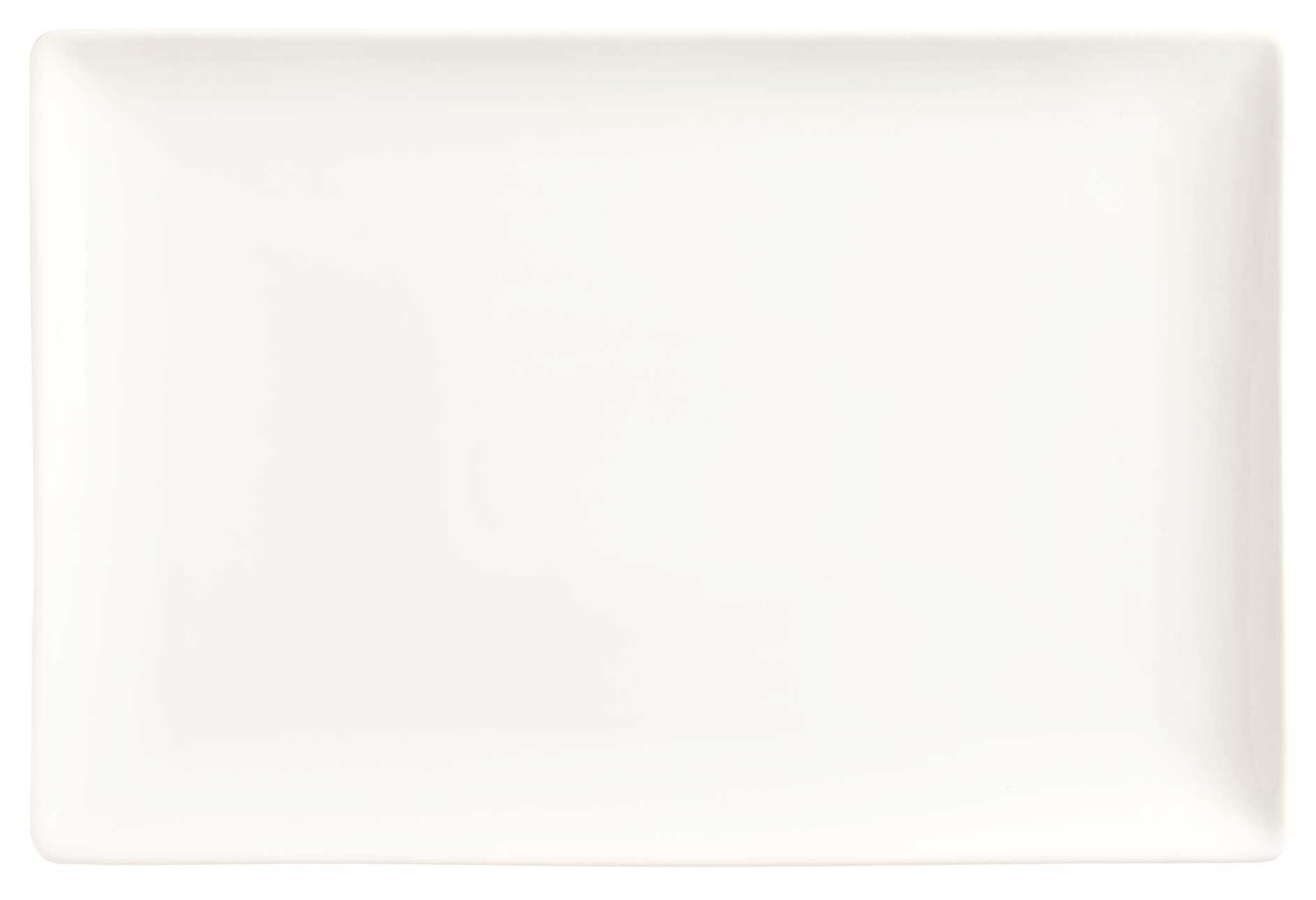 World Tableware Inc Slate Coupe Rectangle Ultra Bright White Tray, 12 x 8 inch -- 12 per case.