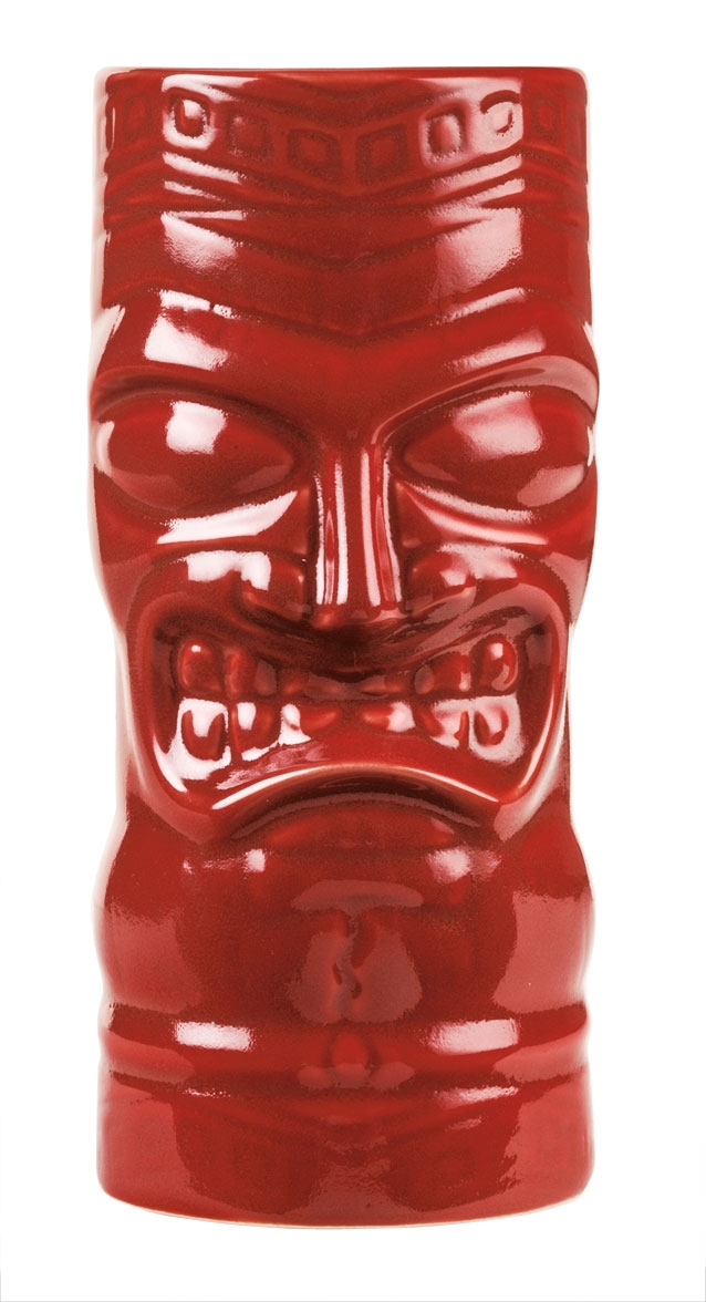 World Tableware Inc Tiki Tumbler - Red, 20 Ounce -- 12 per case.