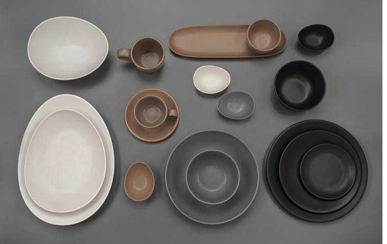 World Tableware Drifstone Sand Organic Coupe Plate, 13.75 inch -- 12 per case.