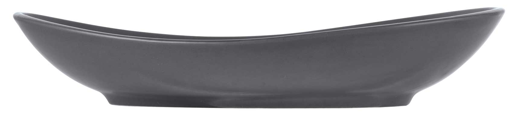 World Tableware Drifstone Clay Organic Coupe Plate, 10 7/8 x 8.5 inch -- 12 per case.