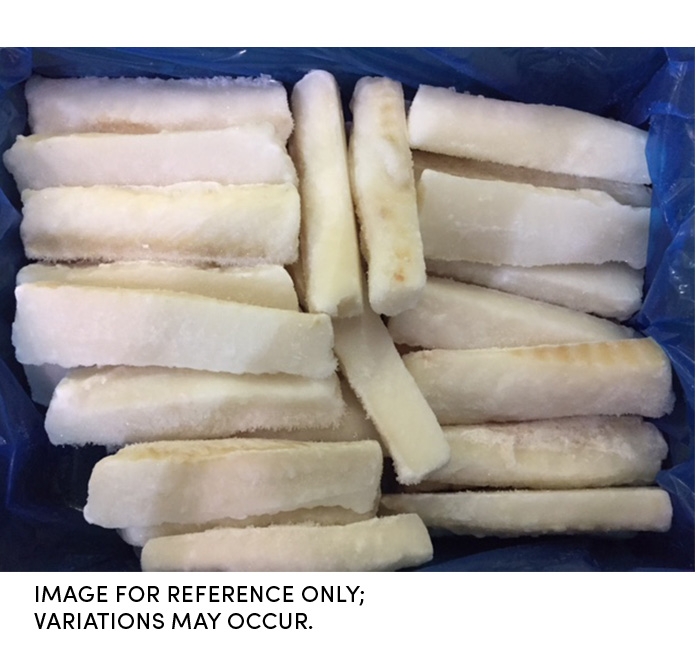 Frozen Seafood Pacific Loin Cod - 8 Ounce, 10 Pound.