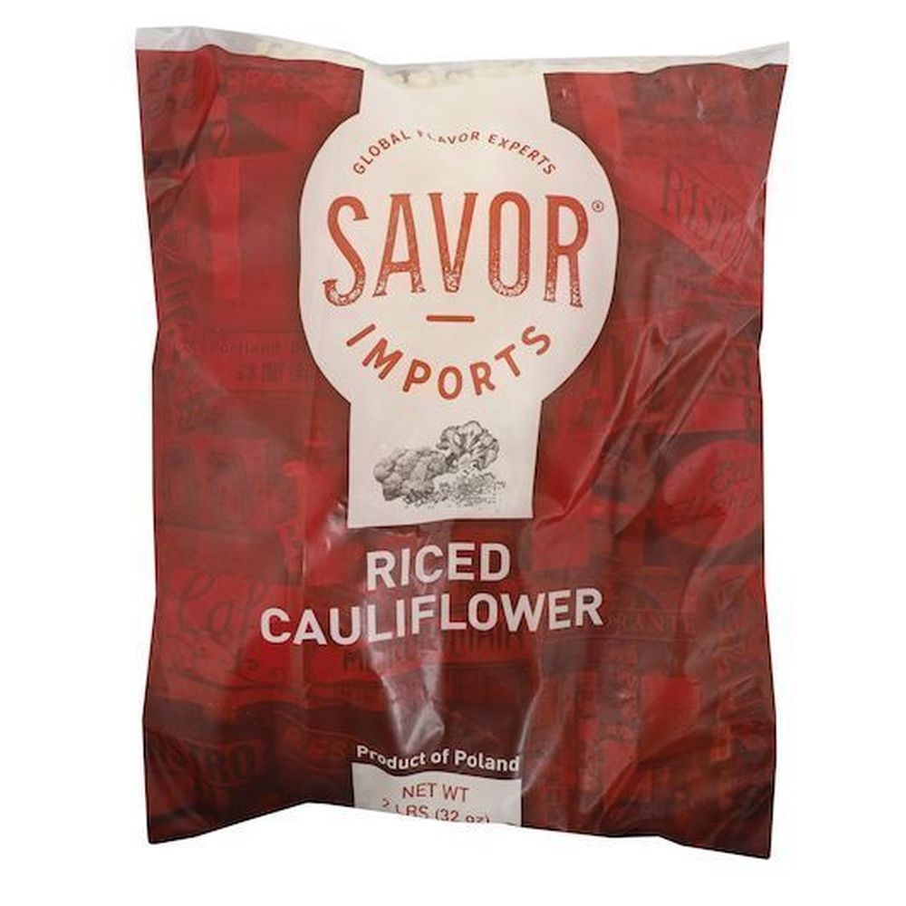 Savor Imports Riced Cauliflower, 2 Pound -- 12 per case
