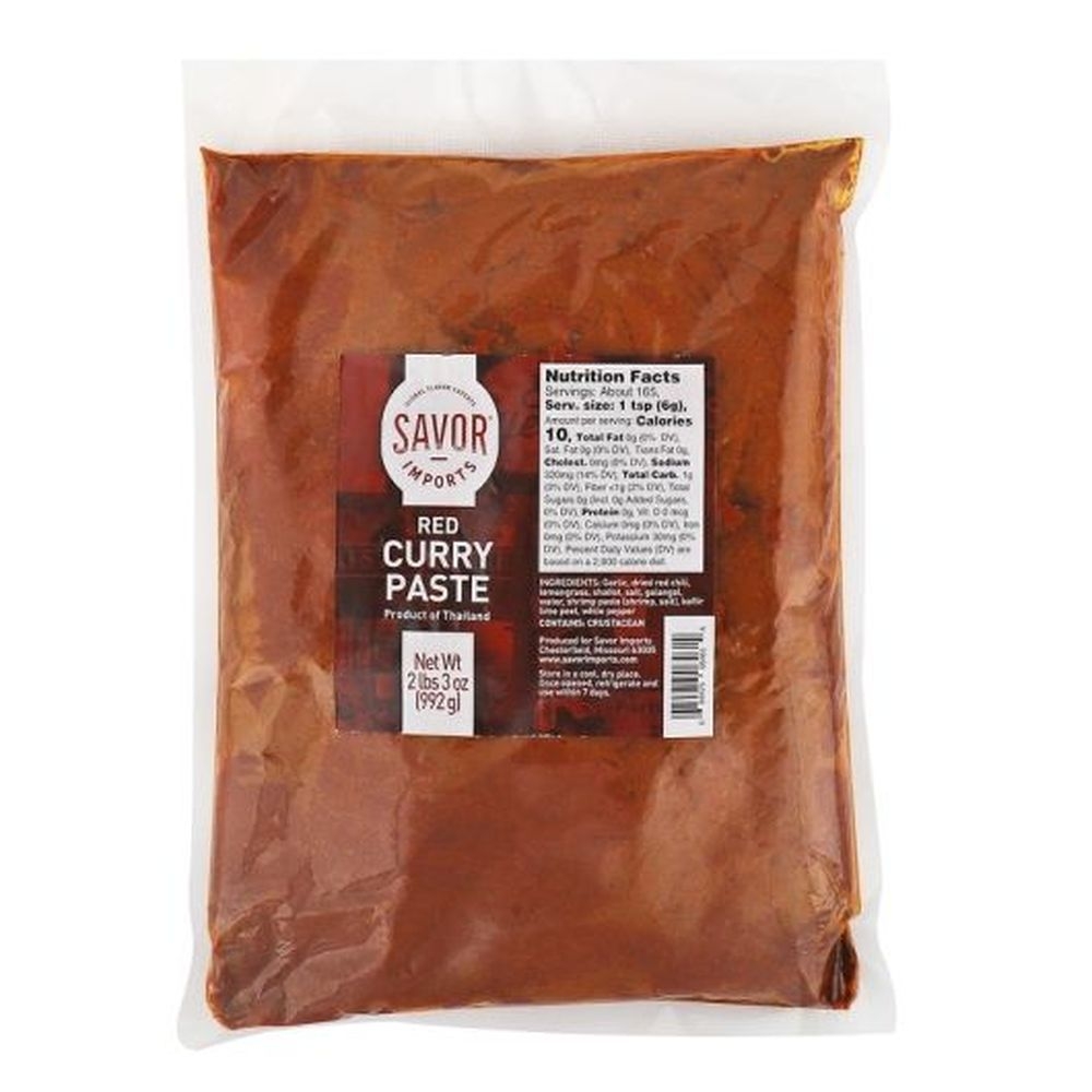 Savor Imports Red Curry Paste, 35 Ounce - 12 per case